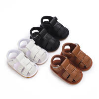 Zapatos Para Bebé Recién Nacidos 0-18M Primera Etapa De Caminar Verano PU Suave Caucho Antideslizante Sandalias Para Niños Y Niñas - details 2