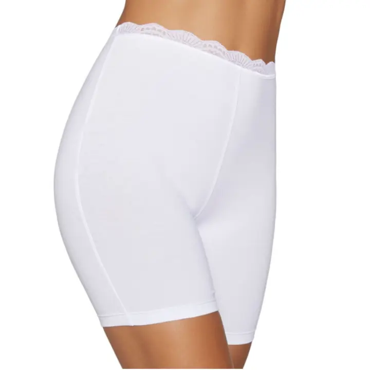 Culotte antirroce de algodon con puntilla ysabel mora - 1