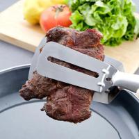 Pala De Frying En Acero Inoxidable Multifuncional Para Barbacoa Tacos Panqueques Pizza Pescado Espátula Pan Herramienta De Cocina - details 8