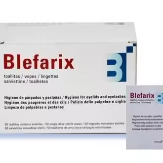 Blefarix 50 Toallitas Estériles - 1