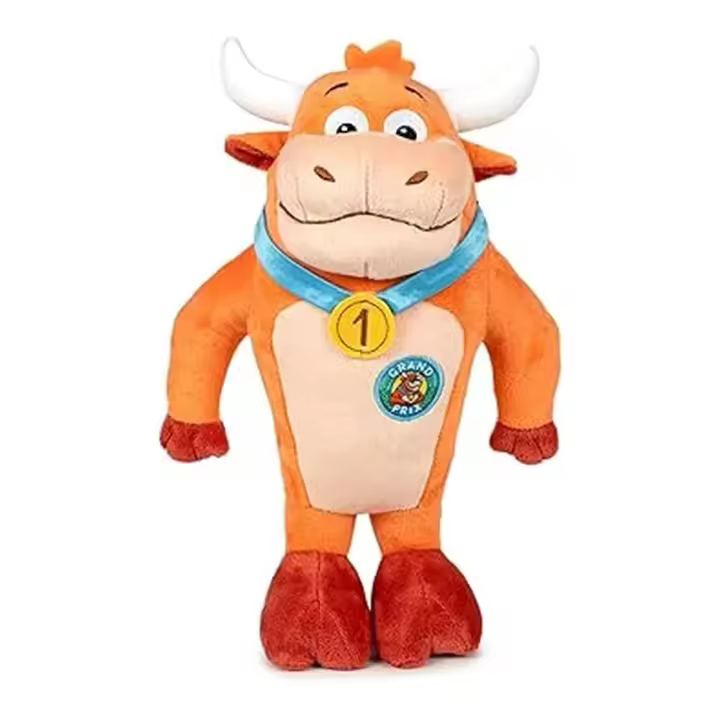 Grand Prix - Peluche Vaquilla María Fernanda 20 cm, Juguete Oficial 760024282 FAMOSA - 1