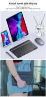 Teclado Y Ratón Bluetooth Retroiluminado Para iPad IOS Android Windows 10 Pulgadas Compatible Con Tablets Y Computadoras - details 19