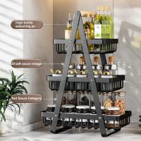 Cesta De Frutas De Tres Niveles Para Encimera Organizador De Cocina Almacenamiento Y Sala De Comedor Material Duradero - details 2