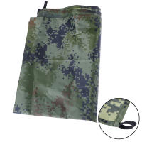 Manta De Camping Impermeable Triangular Para Playa Y Tienda De Campaña Protección Solar Y Lluvia Con Bolsa De Almacenamiento - details 0