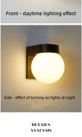 Lámpara De Pared Moderna Y Creativa En Forma De Bola Para Sala De Estar Pasillo Dormitorio Iluminación LED Montada En La Pared - details 5