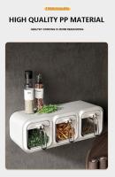 Organizador De Cocina Para Condimentos Y Especias Caja De Almacenamiento Montada En La Pared Jars Modernas Para La Casa Y Jardín - details 9