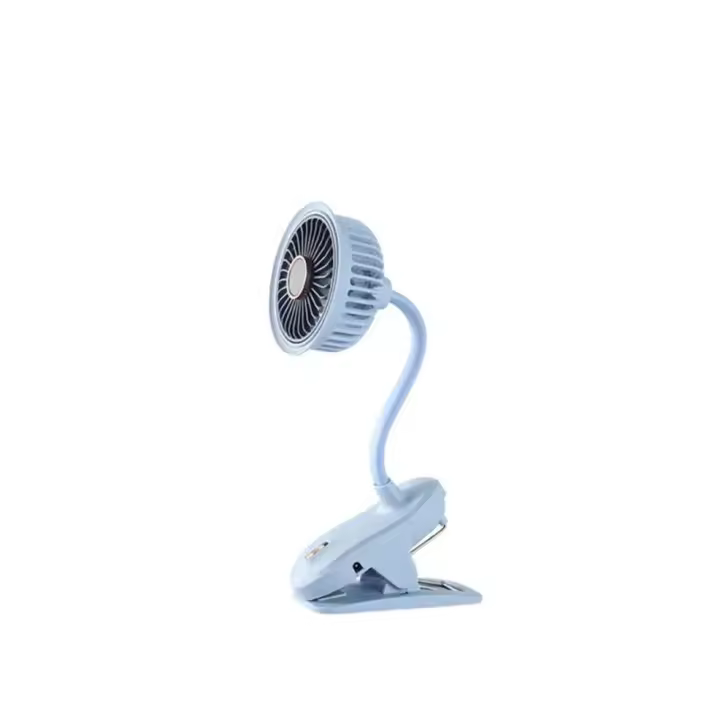Mini ventilador de Clip de Mano Portátil | Ventilador eléctrico de escritorio silencioso recargable por USB | Ventilador de refrigeración pequeño para dormitorio de estudiantes de alta calidad - 1