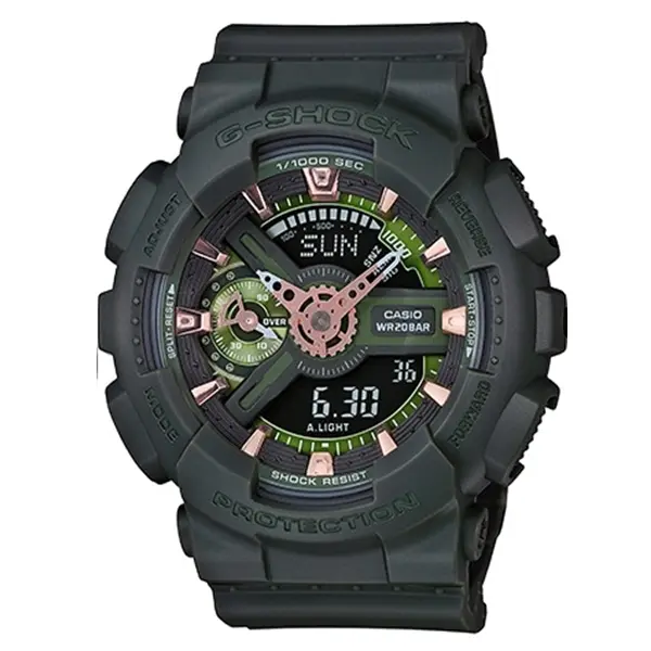 CASIO G-Shock GMA-S110CM-3A Reloj digital para hombre de estilo retro - 1