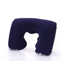 Almohada Inflable De Viaje En Forma De U Para Cuello Almohadón De Coche Colchón De Aire Para Descanso Del Cuello Material Poliéster/Celulosa Originaria De Zhejiang China - details 6