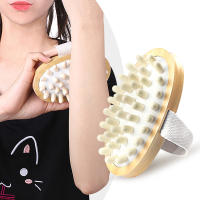 Cepillo De Masaje Para El Cuerpo Anti Celulitis De Madera Con Almohadilla De Masaje Españo Para El Cabello Y Escalpelo Eliminador De Piel Muerta Herramienta De Spa Essencial - details 9