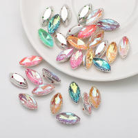 20Pcs Diamantes De Agua Colores Caballo Ojo 8x16MM Para Manualidades Joyería Vestimenta Casco Boda Zapatos Y Sombrero Accesorios - details 5