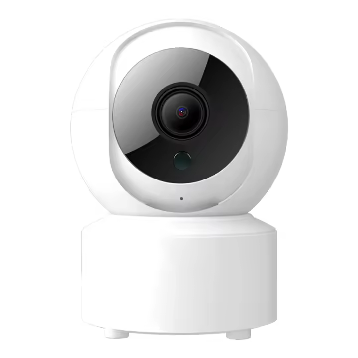 Cámara IP BESDER 4MP Monitor De Bebé Con Audio Bidireccional Mini Cámara PTZ WiFi Vigilancia De Seguridad CCTV Blanco - 1