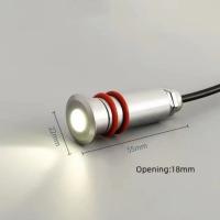 Lámpara Subacuática Mini LED IP68 Impermeable De Acero Inoxidable Para Piscina Iluminación De Camino De Escalera Patio Jardín Fuente Luz Subterránea DC12V 24V - details 10