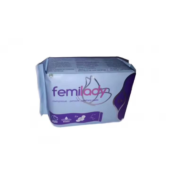 FEMILADY COMPRESAS NOCHE 8 U - 1