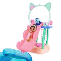 SPIN MASTER - GDH Playset Piscina De Gabby Y Siregata - Gabby'S Dollhouse, Más De 3 Años. Figuras De Gabby y Siregata - details 1