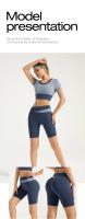 MOV Los Pantalones cortos de la Yoga de los pantalones cortos de la aptitud para las Mujeres - details 7