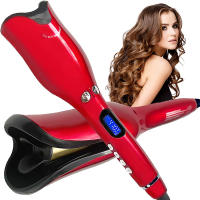 Rizador De Pelo Automático Multifunción Cerámica Rosa Herramientas Profesionales Para Estilizar Cabello Seco Con Control De Temperatura - details 0