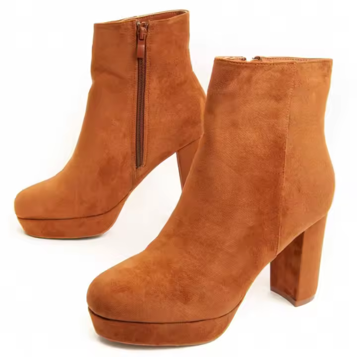 Botín De Tacón Para Mujer.  Montevita  Bottivita48  94044 - 1