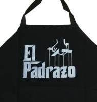 Delantal con Frase : EL PADRAZO . Regalo PAPÁ . REGALO DIA DEL PADRE . ABUELOS PADRES - details 2