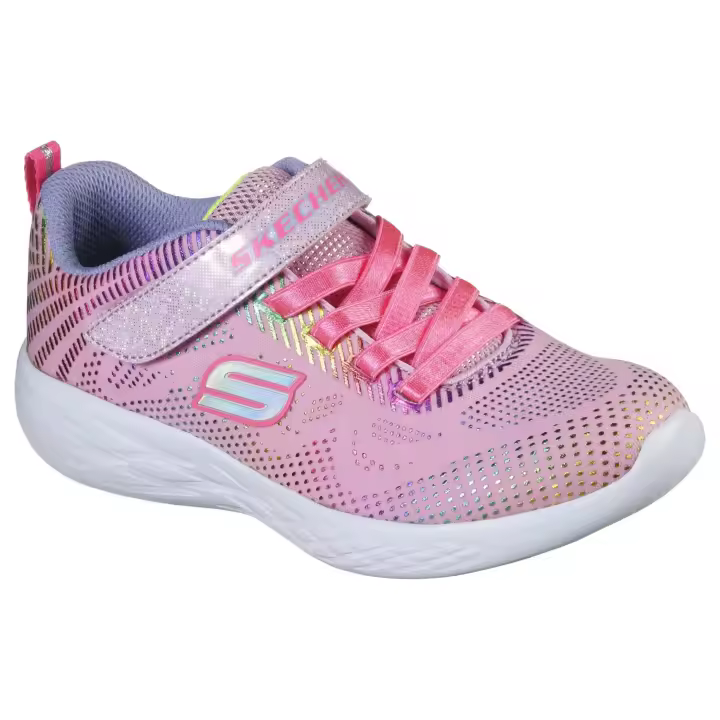 Skechers GOrun 600 Shimmer Speed - Zapatillas deportivas Skechers para niñas GOrun 600 con cierre velcro - 1