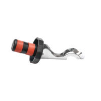 Tapa De Vino De Silicona Alloet Eco-amigable Portátil Y Ligera Para Barra Accesorios De Acero Inoxidable Creativos Y Convenientes - details 6