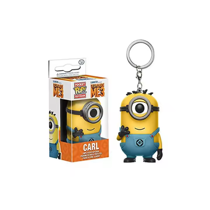 Figuras De Acción 3D Despicable Miniones Kevin Bob CARL AGNES Reina Del Mundo Juguetes Para Niños Regalos De Navidad Colección De Muñecos Capsula - 1