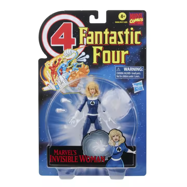 MARVEL COMICS FIGURA INVISIBLE WOMAN MARVEL LOS 4 FANTASTICOS - 1