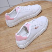 Nuevas Zapatillas De Mujer 2024 Transpirables Casual Deportivas Planas De Tela Blanca Zapatos De Caña Baja Para Estudiantes Y Niñas - details 3