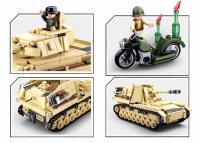 Bloques De Construcción De Tanque Panzer IV WW2 543PCS Juguetes Educativos Para Niños Decoración De Escritorio Para Niños Regalos De Vacaciones Modelos Militares De Vehículos - details 5