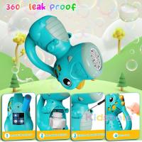 Máquina De Burbujas Automática Para Niños Dinosaurio Juguete De Agua Para El Jardín Regalo De Cumpleaños Para Niños Y Niñas - details 3
