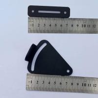 Cierre de puerta de gran tamaño negro de 90 grados Slig, hebilla de ángulo recto, cierre de puerta Slig, trabajo para puertas de bolsillo, garaje y cobertizo - details 3