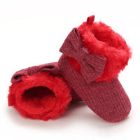 Nuevos Zapatos Para Bebé Recién Nacidos Antideslizantes Con Lazo Cómodo Y Atractivos De Corduroy Y Algodón Para Primavera Invierno Protección Del Piso Con Cierre De Cremallera - details 17