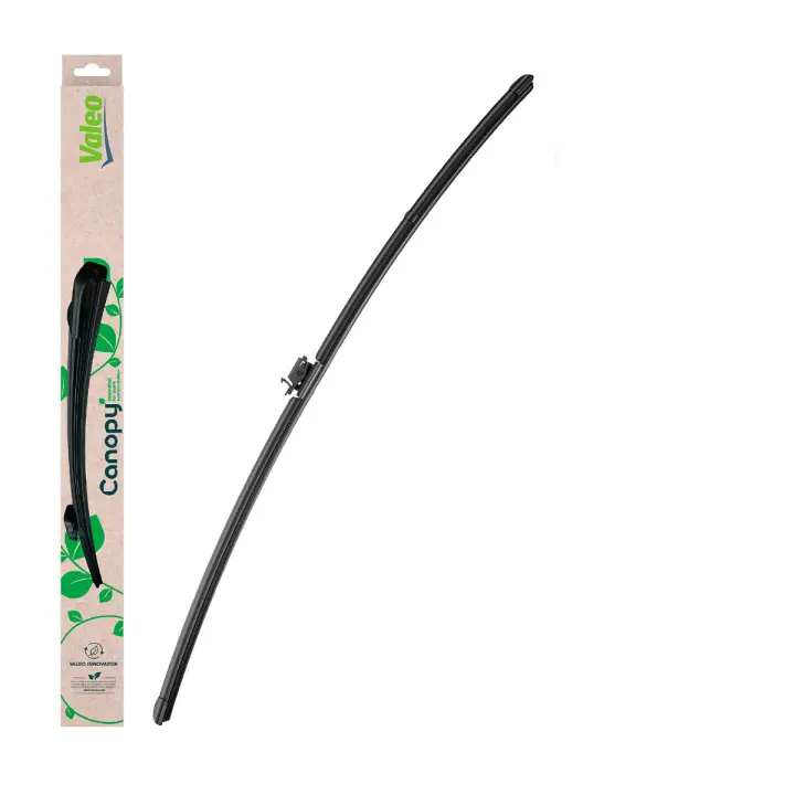 Valeo Canopy - CAN92 - Escobilla Limpiaparabrisas Plana Hecha Con Materiales Naturales Y Reciclados De Longitud: 700mm (Paquete x1) - Limpiaparabrisas Frontal - 1