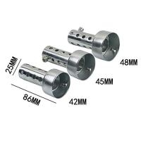 Silenciador Ajustable Para Motocicleta 42mm/45mm/48mm Eliminador De Ruido Y Sonido DB Killer Silencer Exhaust Muffler Universal - details 5