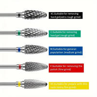 Broca De Uñas De Carburo De Tungsteno Accesorio Para Broca Eléctrica Para Eliminación De Polvo De Gel De Uñas Herramientas De Manicura - details 0