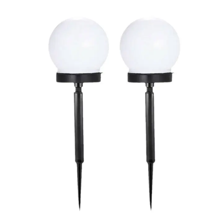 Luces solares para exteriores, paquete de 2 luces LED solares para jardín alimentadas por globo - 1