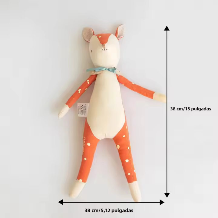 Muñeco De Estilo Nórdico Cerdita De Cuello Lindo Muñeco De Bambi Juguetes Para Bebés Decoración De Habitación Regalo De Cumpleaños - 1