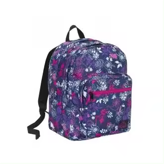 New Import Mochila Kappa Blue Blossom 43cm - Producto Oficial - Producto Escolar - Para Niños y Niñas - 1