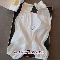 1 Pares De Mangas De Protección Solar De Seda Hielo Para Deporte Y Ciclismo Cubiertas Elásticas Para El Exterior Diseño De Viaje Protección UV - details 5