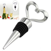 Taponadores De Vino Elegantes En Forma De Corazón De Metal Para Cerveza Y Vino Accesorios De Barra 1/3/5 Piezas Herramientas De Barra - details 1