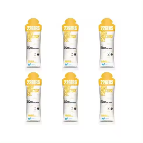 X6 HIGH FRUCTOSE GEL (6X80G) BANANA - 226ERS - 1