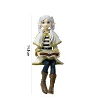 Figura De Acción Frieren: beyond Journey's End 14.5cm Kawaii Elf Magicians Decoración De Arbolito Regalo De Anime Figura De Colección Para Fans - details 2