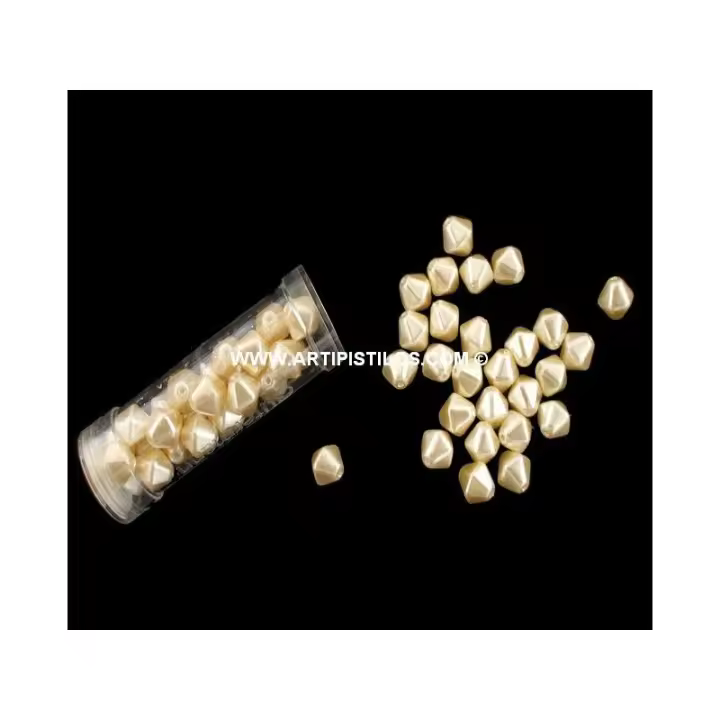 PERLA MULTIFORMA CRISTAL 7 MM. Raíz TUBOS Y CAJAS DE PERLAS Y PEDRERÍA Inicio PERLAS Y PEDRERIA - 1
