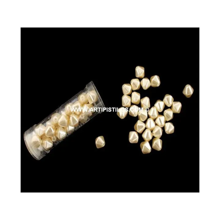 PERLA MULTIFORMA CRISTAL 7 MM. Raíz TUBOS Y CAJAS DE PERLAS Y PEDRERÍA Inicio PERLAS Y PEDRERIA - 1