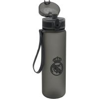 Real Madrid, Botella, Botella de Agua 650ml. Botella Deportiva, Bidón, Cantimplora, Color Negro, Producto Oficial CYPBRANDS - details 0