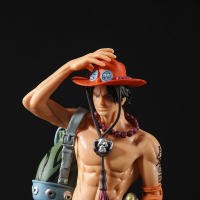 Figura De Acción One Piece 10 Aniversario Portgas D Ace PVC 23cm Regalo Para Fans De Anime Hermano De Luffy Modelo De Juguete - details 4