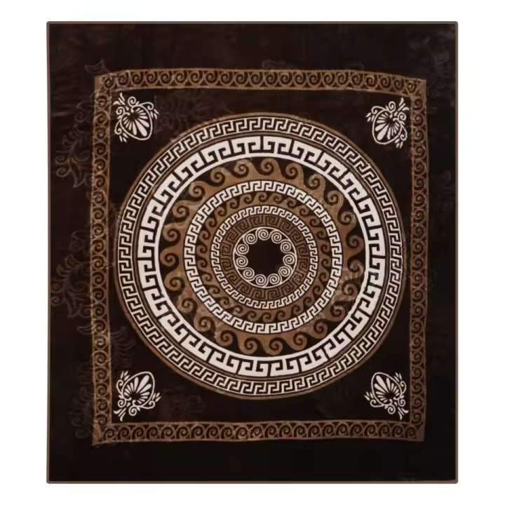 Manta de Raschel 210 x 230cm - Manta Terciopelo Extra Grande Suave y Acogedora para Cama, Cubrecama Multiuso, manta para invierno - 1