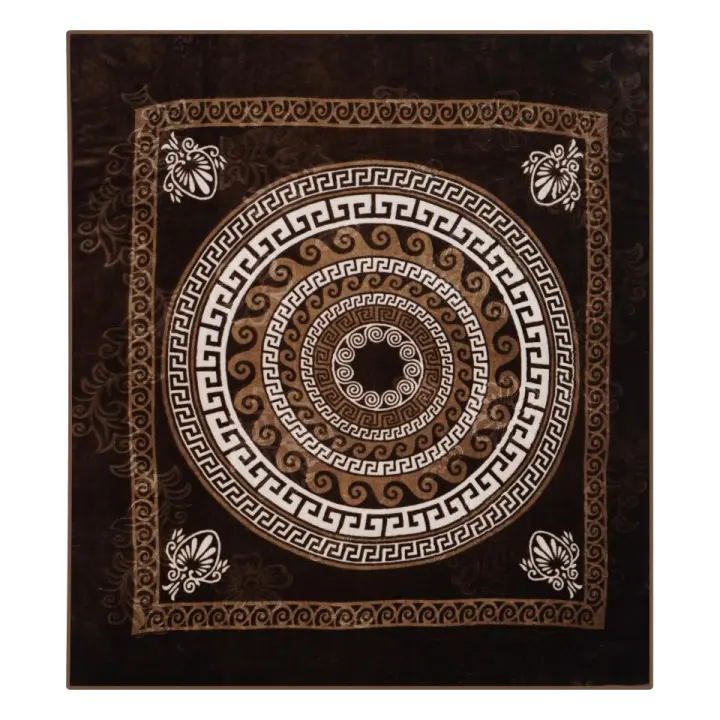 Manta de Raschel 210 x 230cm - Manta Terciopelo Extra Grande Suave y Acogedora para Cama, Cubrecama Multiuso, manta para invierno - 1