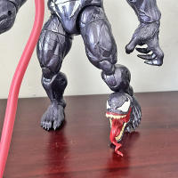 Figura De Acción Venom Spider Con Lengua Longa Joints Móviles Superhéroe De Película Modelo Juguetes Para Niños Regalos - details 7
