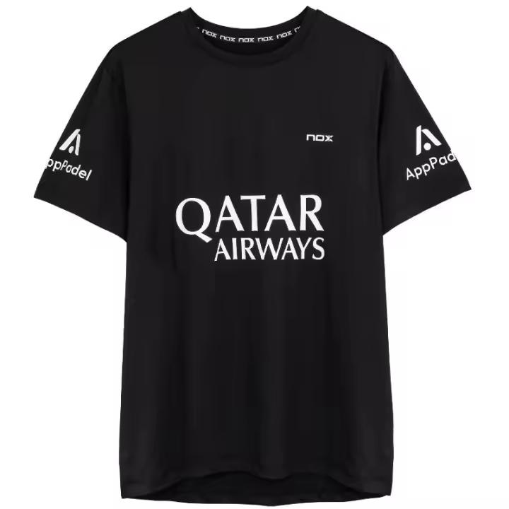 Camiseta Nox Agustin Tapia Sponsors AT10 Negro 2024 - 1